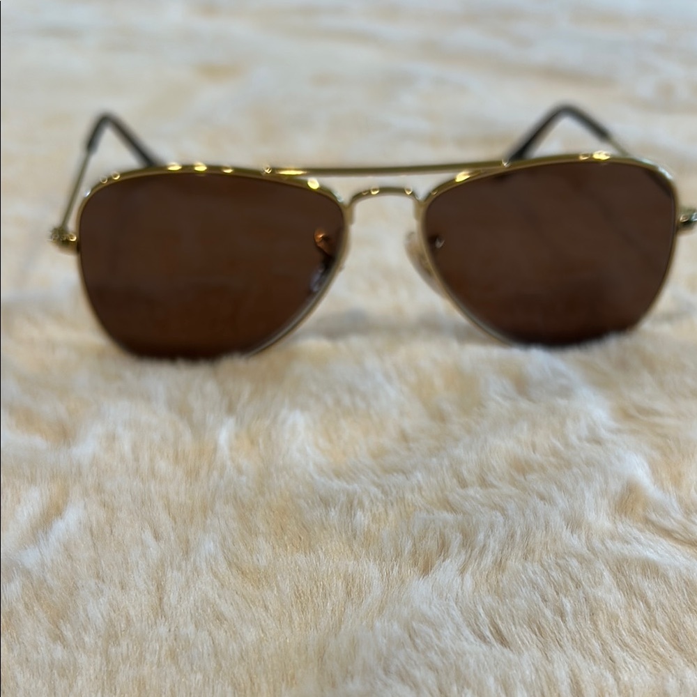 Ray-Ban kids Gold Aviator Sunglasses